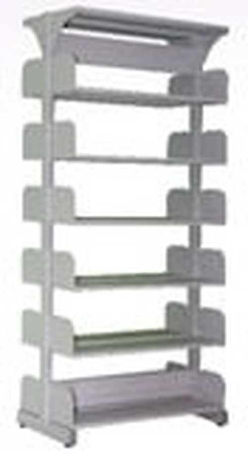 Library Double Sided Rack